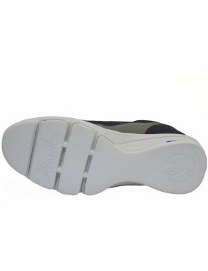 Henselite HM75 Sport Gents Bowls Shoes - Navy/Grey